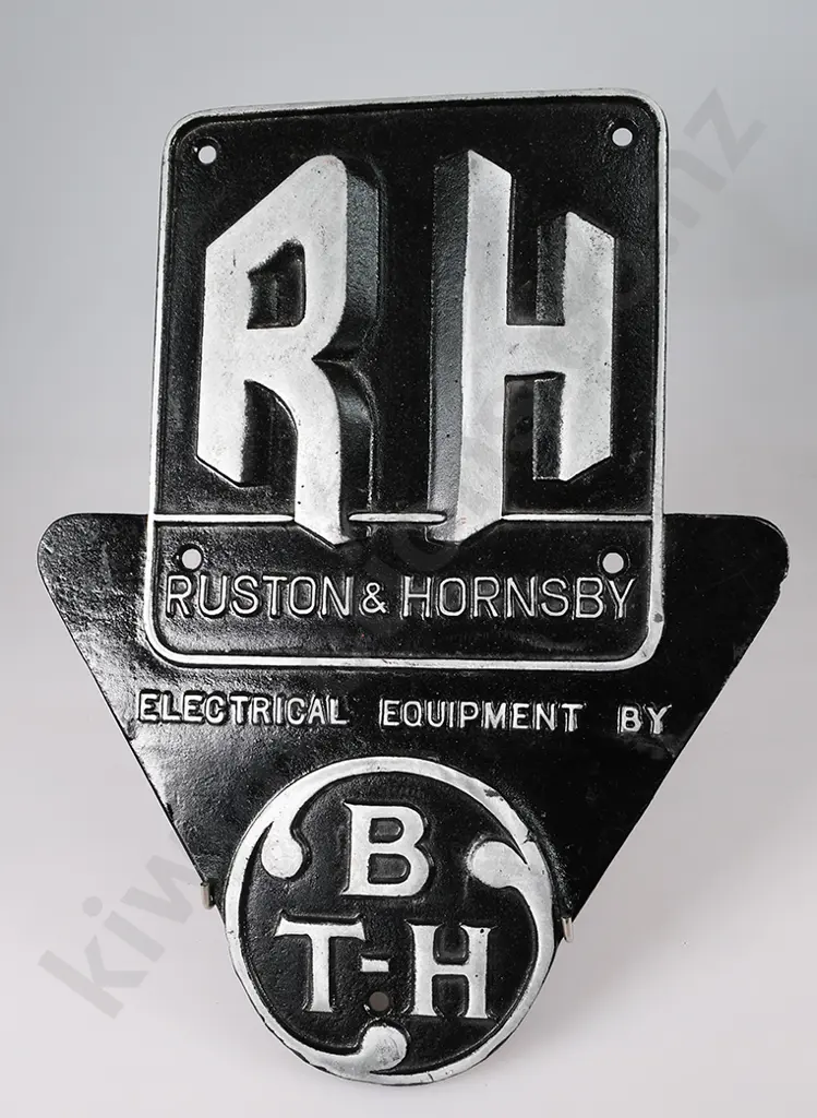 SOUTH WALES SWITCHGEAR, RUSTON & HORNSBY NAME PLATES Image 1++