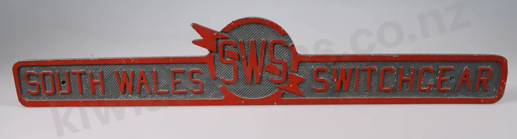 SOUTH WALES SWITCHGEAR, RUSTON & HORNSBY NAME PLATES Image 1++