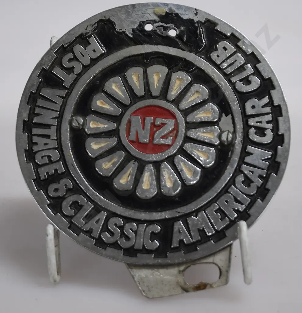 POST VINTAGE & CLASSIC AMERICAN CAR CUB NAME PLATE Image 1++