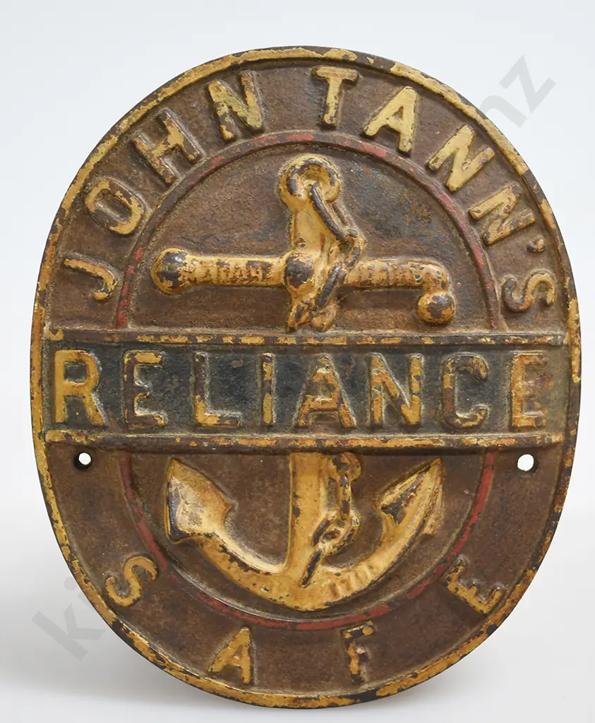 RELIANCE SAFE NAME PLATE Image 1++