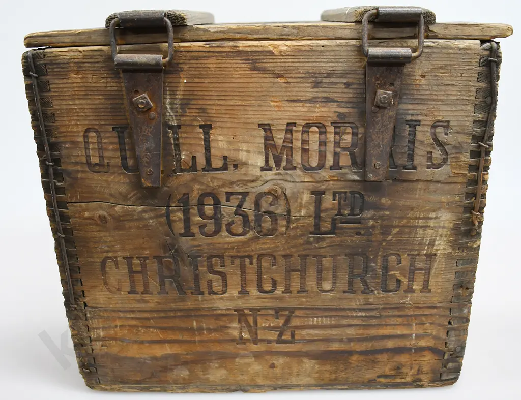 QUILL MORRIS 1936 LTD SODA SYPHON CRATE Image 1++