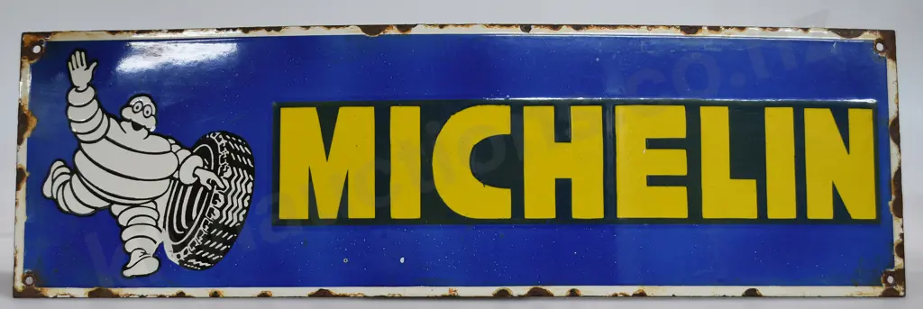 MICHELIN TYRES ENAMEL SIGN Image 1++