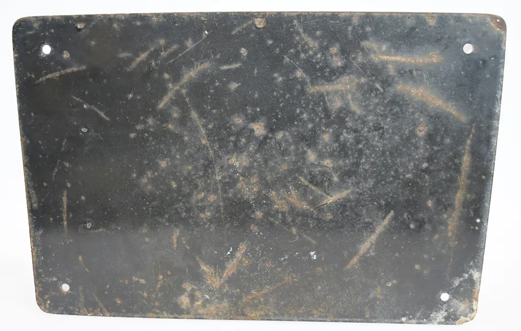 ENAMEL SIGN, DEPARTMENT OF HEALTH SCHOOL DENTAL CLINIC Image 1++