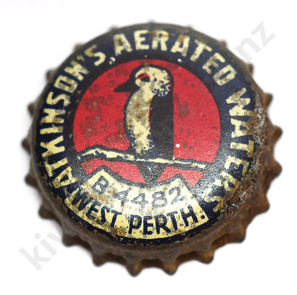 ATKINSON'S AERATED WATERS WEST PERTH CROWN BOTTLE CAP Image 1++