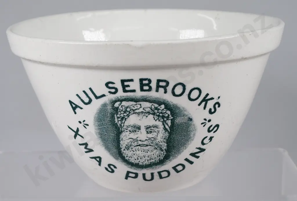 AULSEBROOK'S FATHER XMAS PUDDING BOWL EXTRA LARGE Image 1++