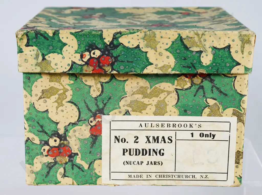 AULSEBROOK'S ORIGINAL XMAS PUDDING CARTON 2 Image 1++