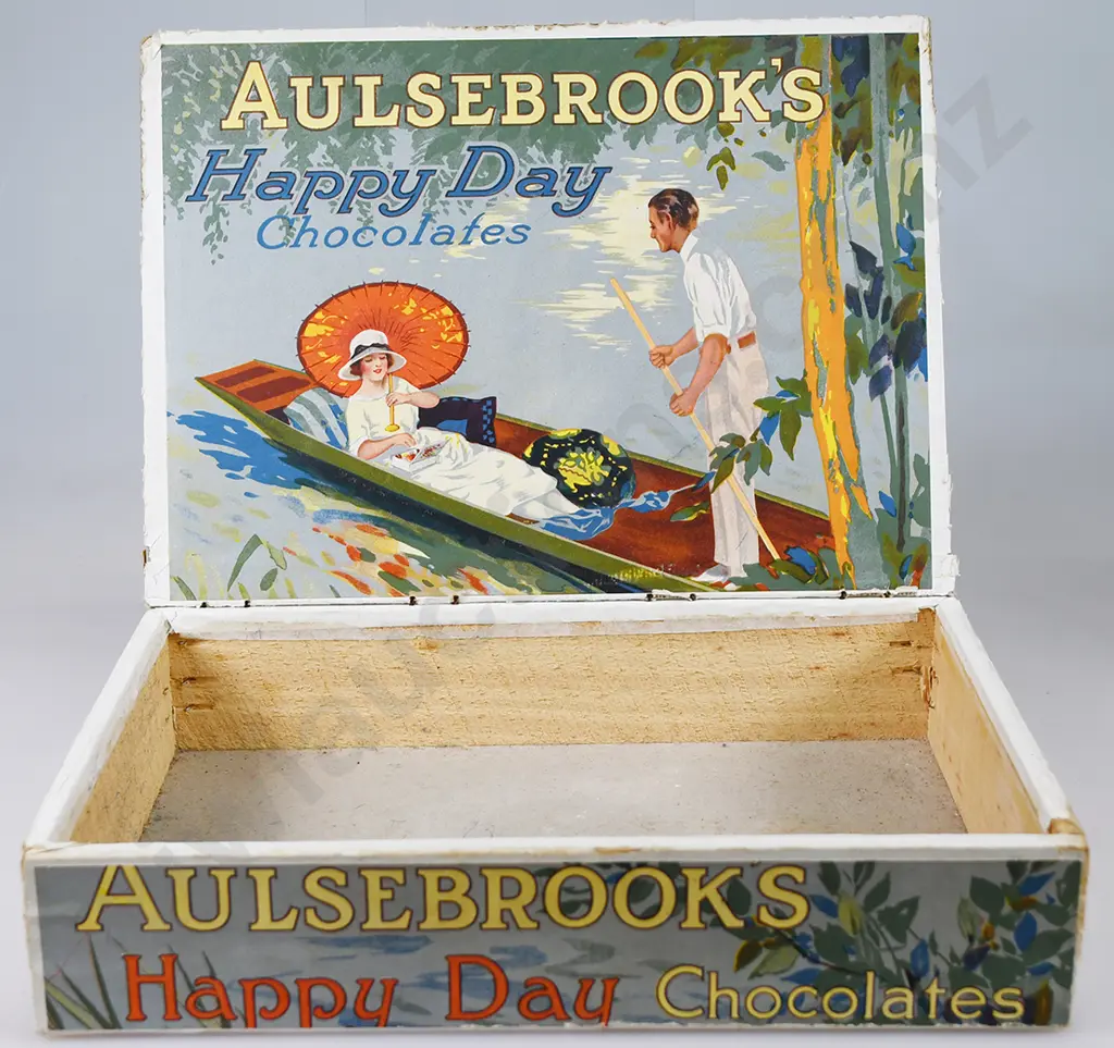 AULSEBROOK'S HAPPY DAY CHOCOLATE SHOP COUNTER BOX Image 1++