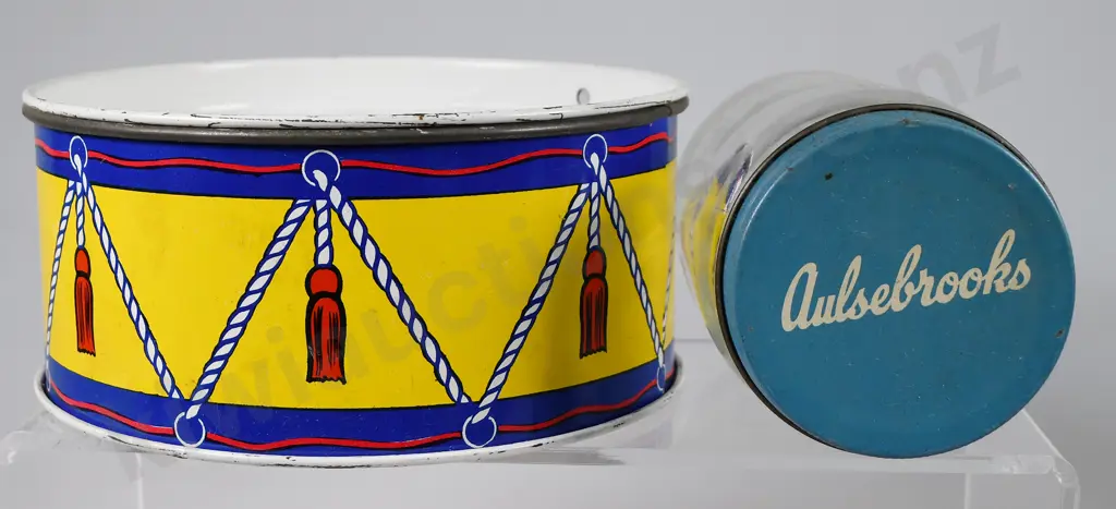 AULSEBROOKS LOLLY TIN & JAR Image 1++
