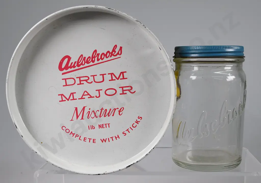 AULSEBROOKS LOLLY TIN & JAR Image 1++