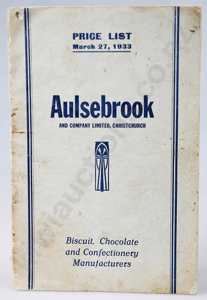 AULSEBROOKS PRICE LISTS Image 1++