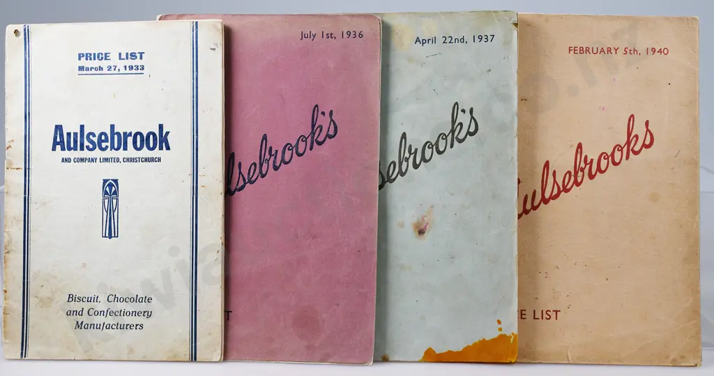 AULSEBROOKS PRICE LISTS Image 1++