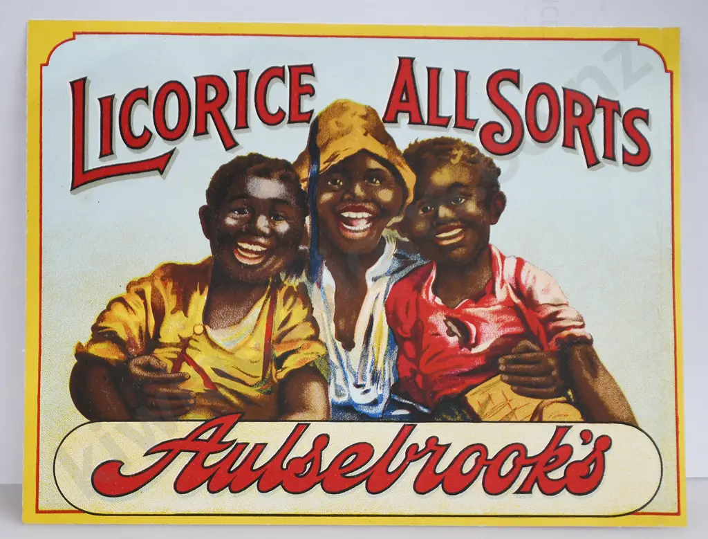 AULSEBOOK'S LICORICE ALLSORTS LABEL Image 1++
