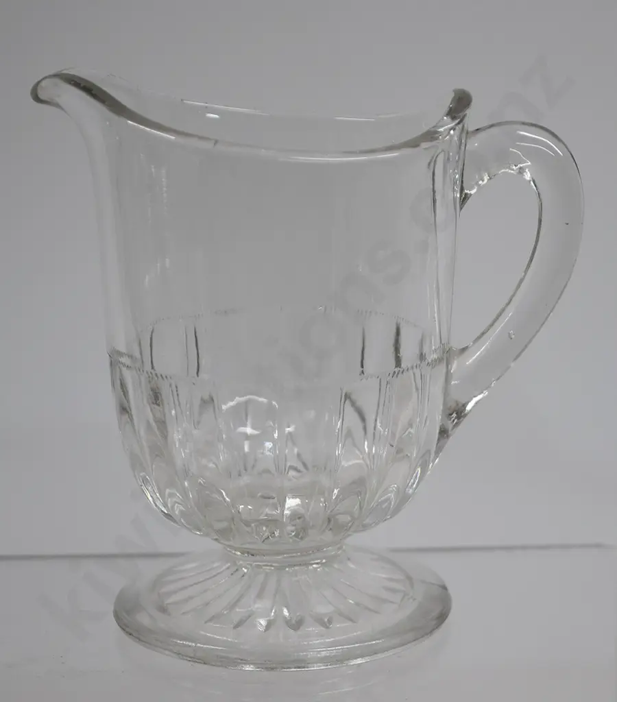 GROUP OF CLEAR DEPRESSION GLASS WARES Image 1++
