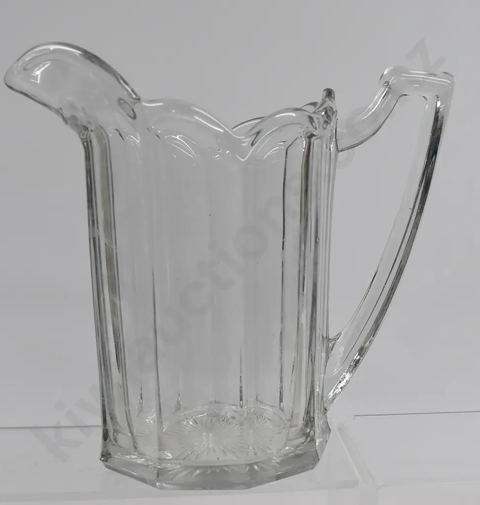 GROUP OF CLEAR DEPRESSION GLASS WARES Image 1++