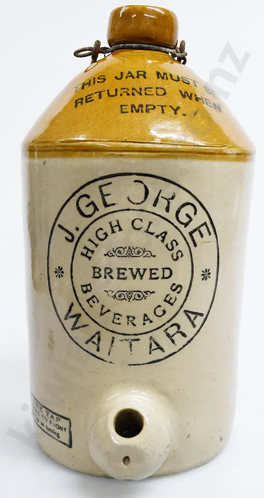 GEORGE WAITARA STONE JAR Image 1++