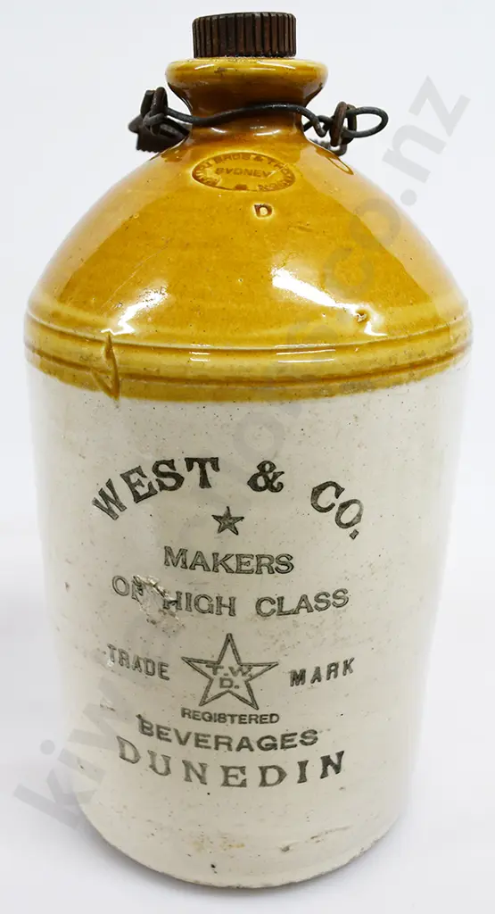 WEST & CO DUNEDIN STONE JAR Image 1++