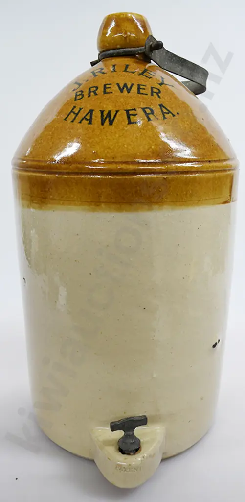 RILEY BREWER HAWERA 2 GALLON STONE JAR Image 1++