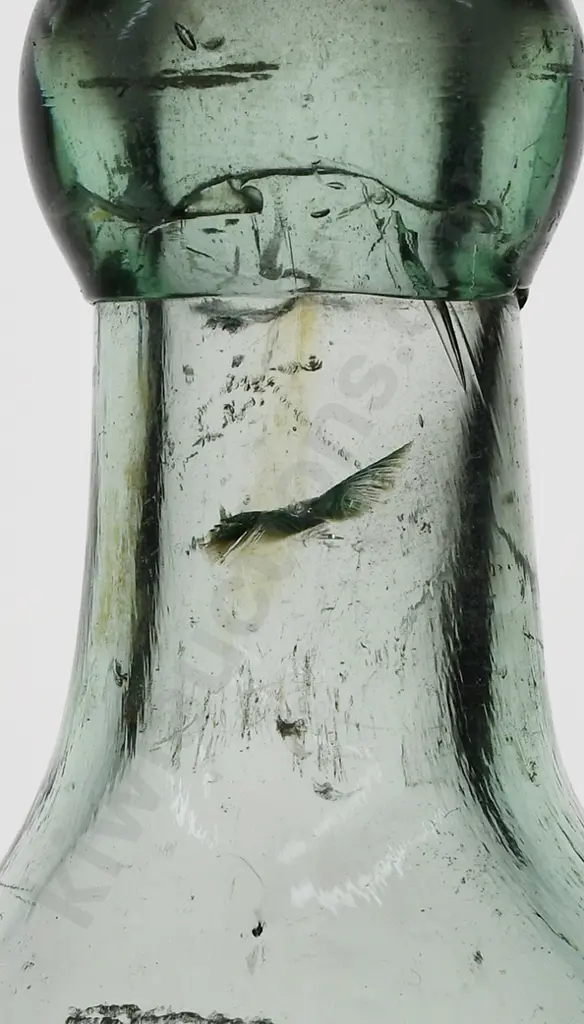 BLOB TOP CORK STOPPERED LABELED BELFAST GINGER ALE Image 1++