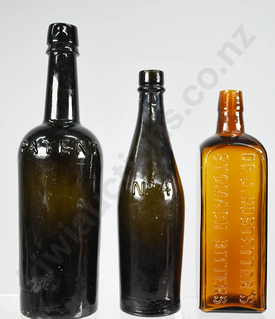 EARLY ALCOHOL BOTTLES Image 1++