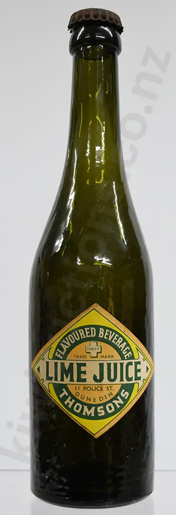 THOMSON'S DUNEDIN DARK GREEN CROWN TOP, 12oz WITH LABEL Image 1++