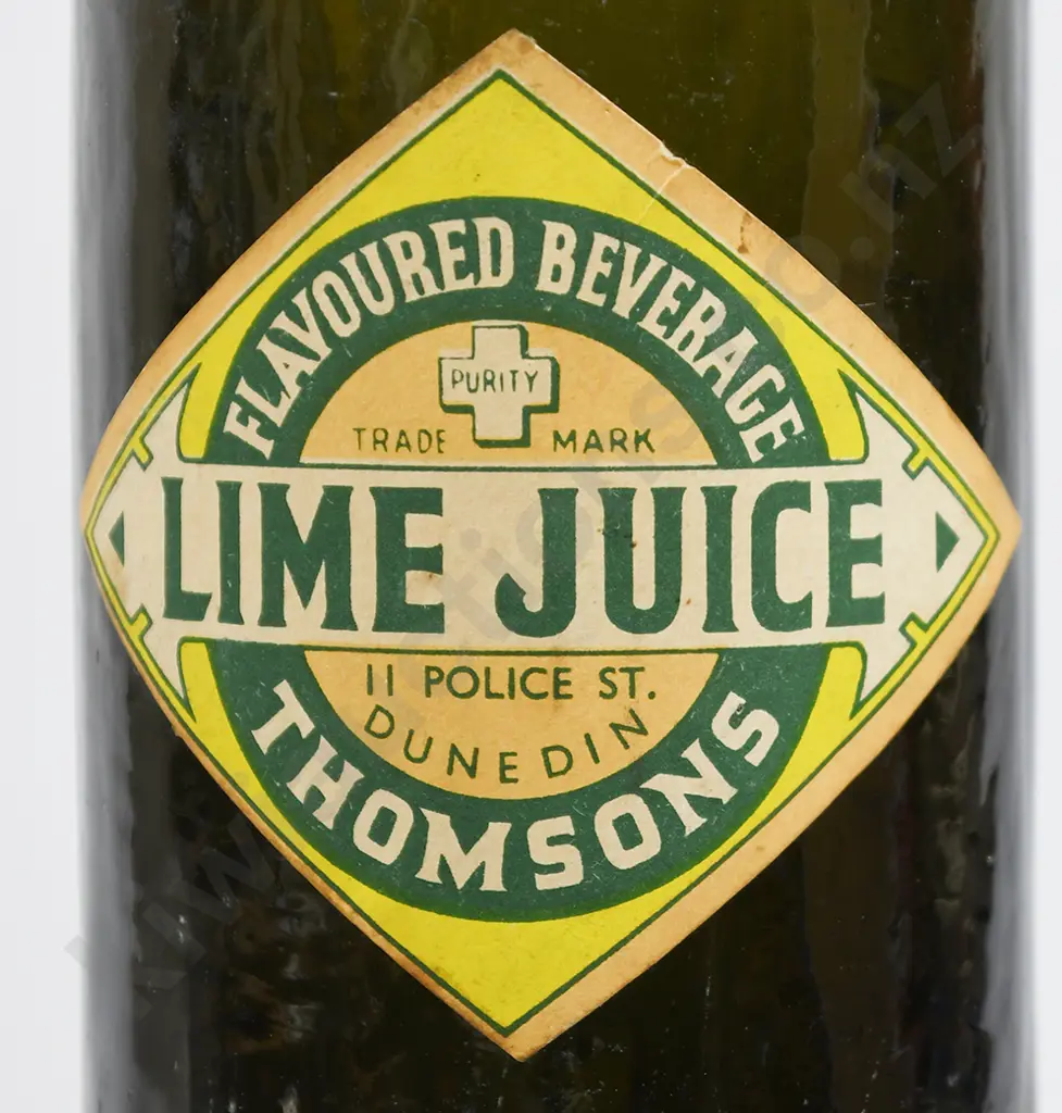 THOMSON'S DUNEDIN DARK GREEN CROWN TOP, 12oz WITH LABEL Image 1++
