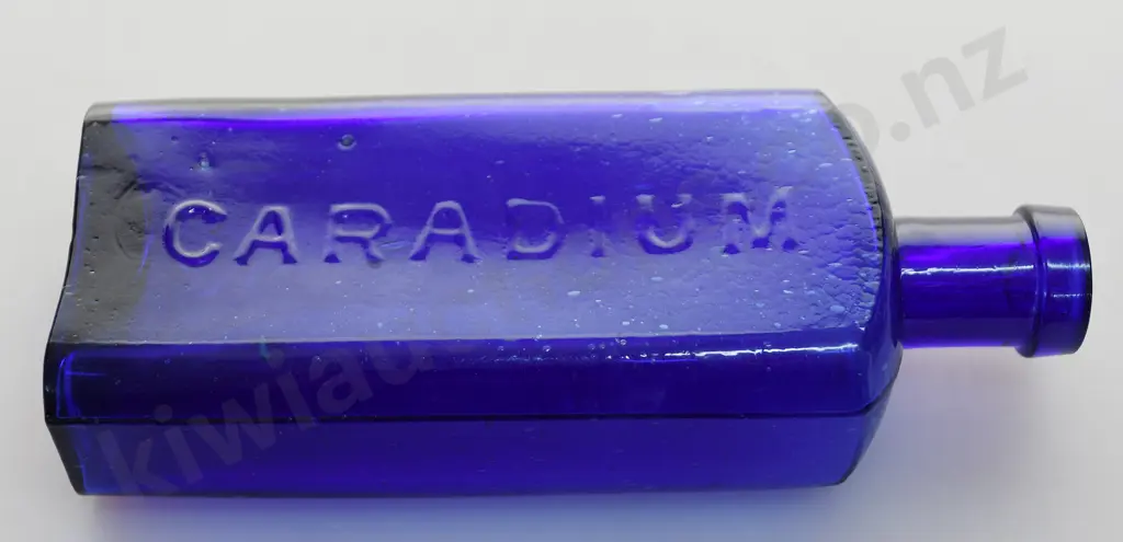 COLBALT BLUE CARADIUM BOTTLE Image 1++
