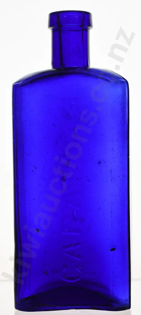 COLBALT BLUE CARADIUM BOTTLE Image 1++