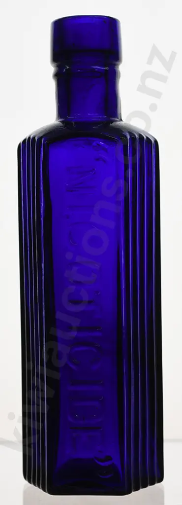 COLBALT BLUE NICOTICIDE BOTTLE Image 1++