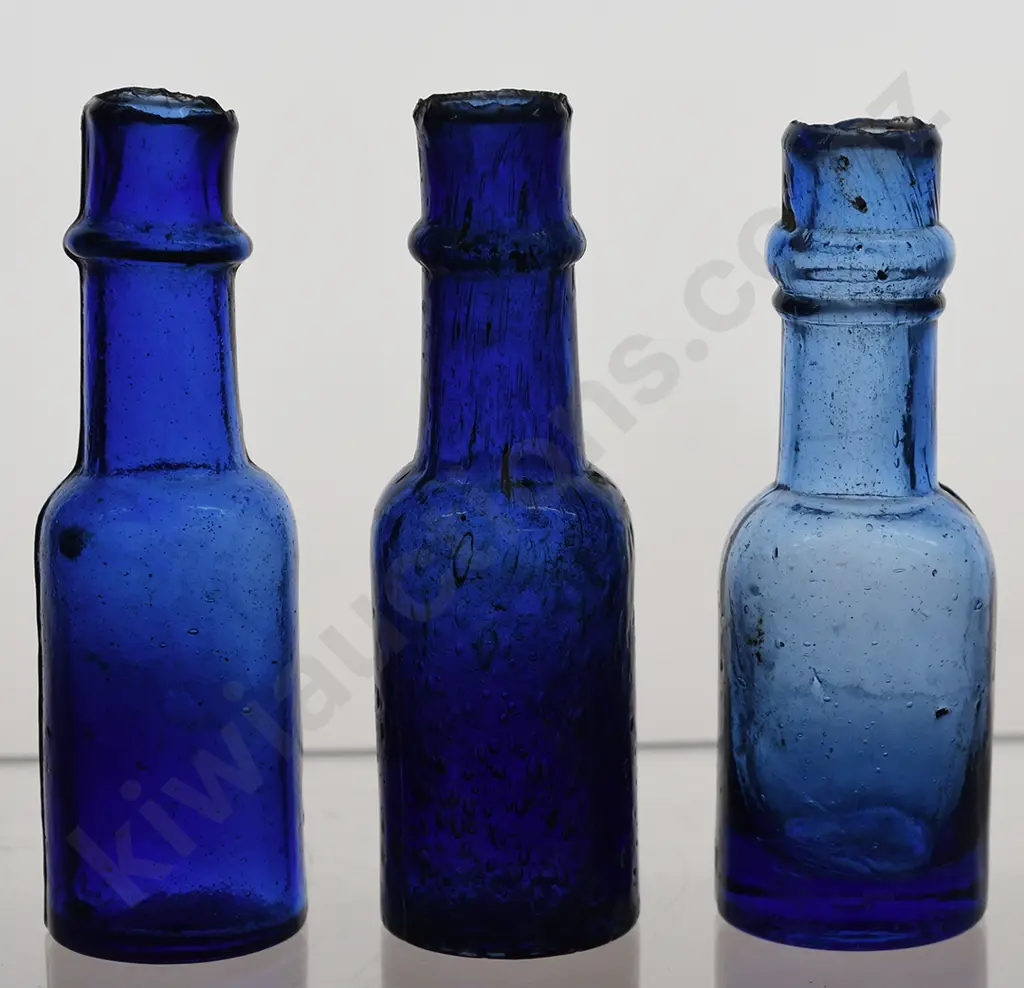 SHEER TOP MID BLUE BOTTLES Image 1++