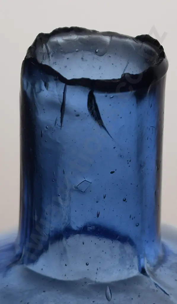 SHEER TOP MID BLUE BOTTLES Image 1++