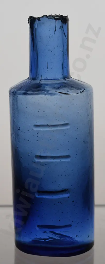 SHEER TOP MID BLUE BOTTLES Image 1++