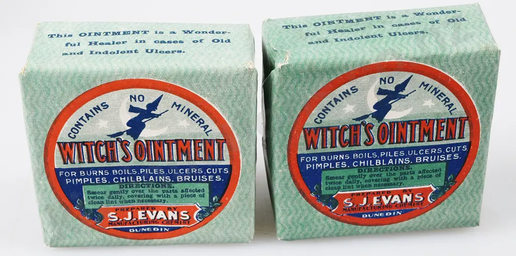 WITCH'S OIL AND OINTMENT EVANS PHARMACIST DUNEDIN Image 1++