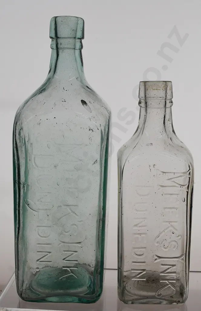 MEEKS INKS GLASS AND STONEWARE BOTTLES Image 1++