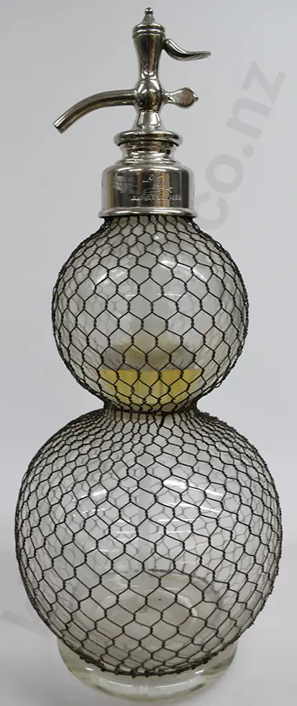 FRENCH DOUBLE GOURD SODA SYPHON Image 1++