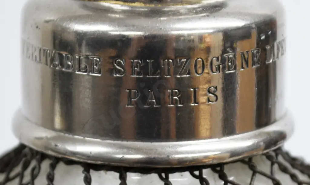 FRENCH DOUBLE GOURD SODA SYPHON Image 1++