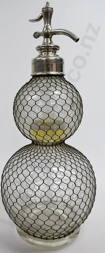 FRENCH DOUBLE GOURD SODA SYPHON Image 1++