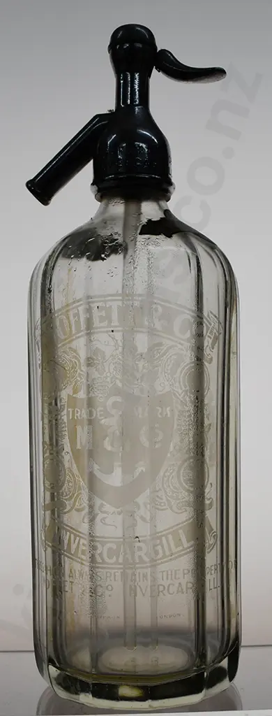 MOFFETT & CO INVERCARGILL SYPHON Image 1++