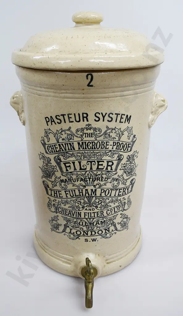 CHEAVIN MICROBE PROOF FILTER, FULHAM POTTERY LONDON Image 1++