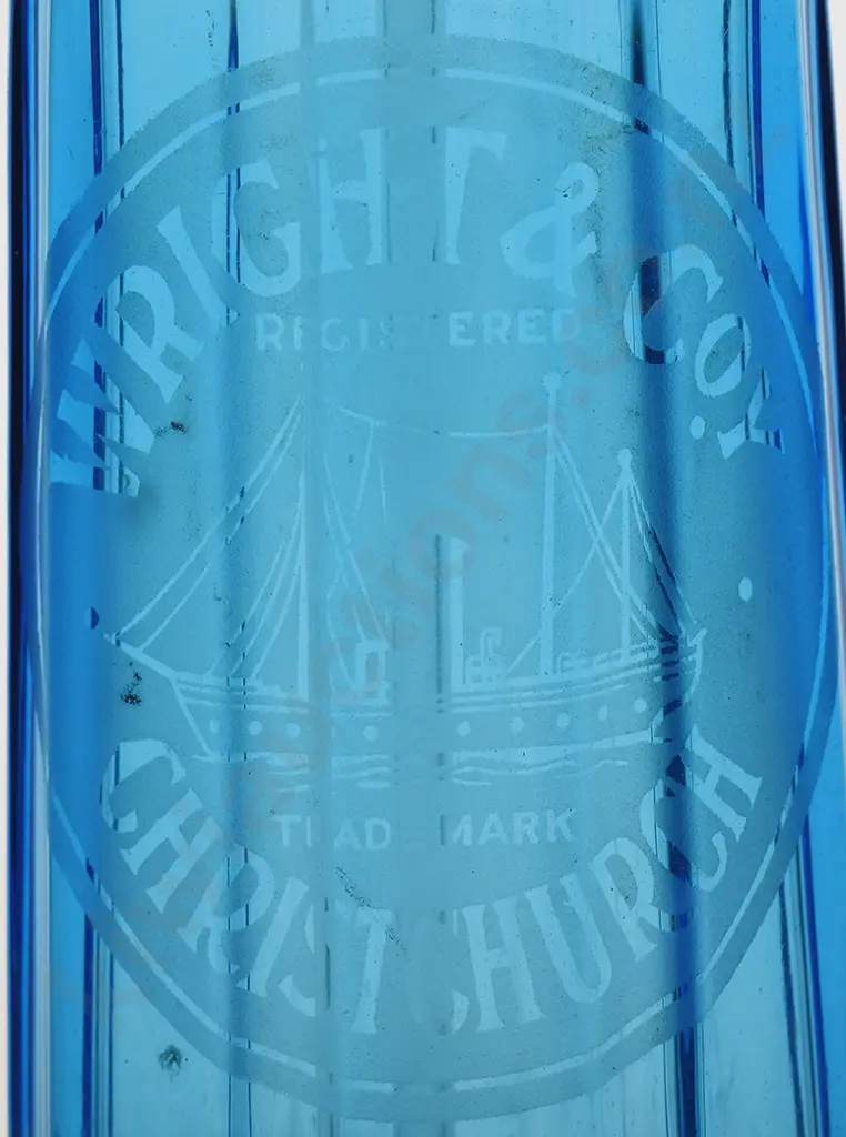WRIGHT CHRISTCHURCH BLUE SYPHON Image 1++