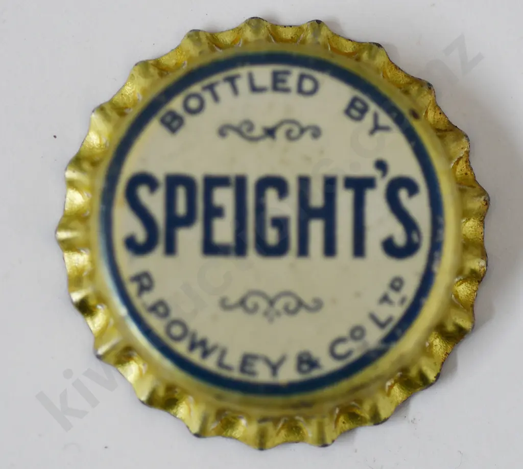 SPEIGHTS POWLEY (DUNEDIN) CROWN TOP  BOTTLE CAP Image 1++