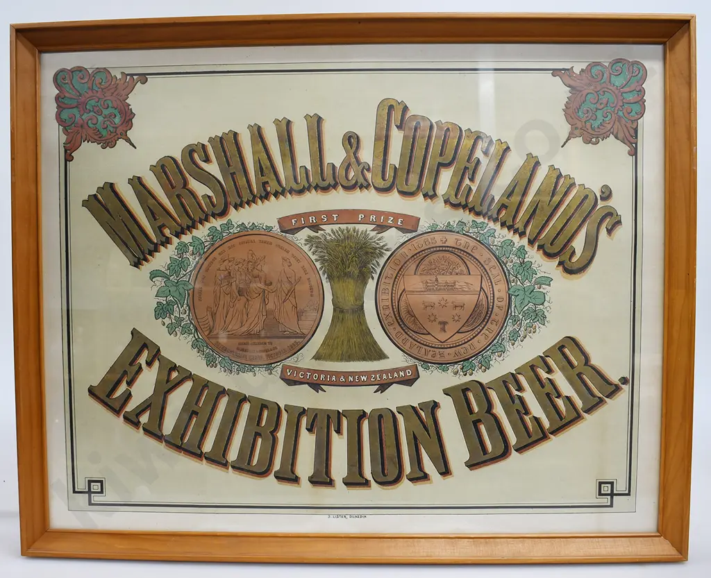 MARSHALL & COPELAND EXHIBITION BEER Image 1++