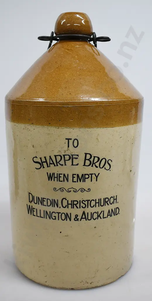 SHARPE BROS 4 CITIES STONE JAR Image 1++