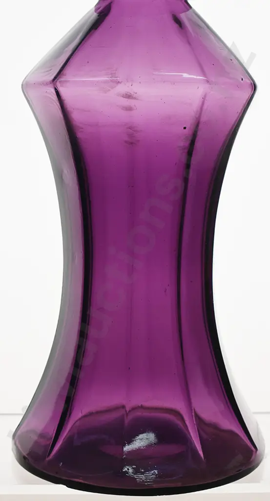 AMETHYST GLASS BOTTLE/DECANTER Image 1++