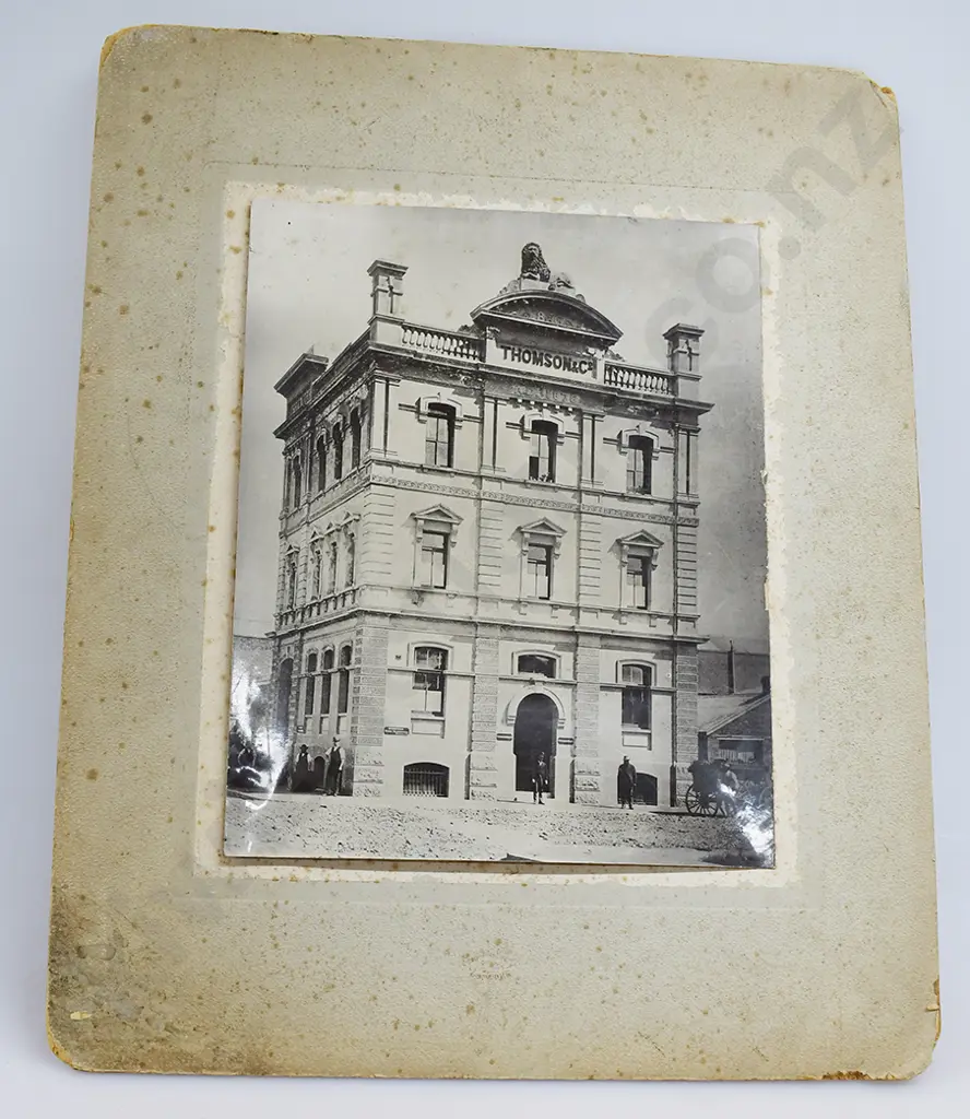 THOMSON DUNEDIN ORIGINAL PHOTOGRAPHS & CERTIFICATE Image 1++