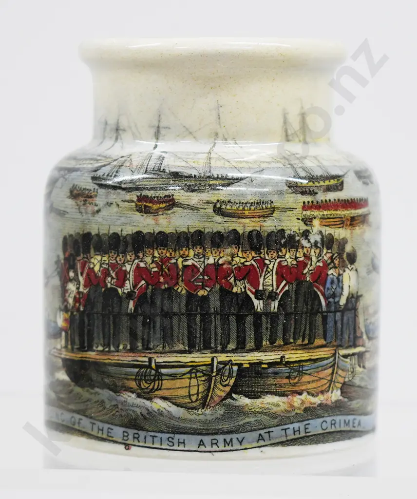 PRATT POT, LANDING OF THE BRITISH ARMY CRIMEA Image 1++