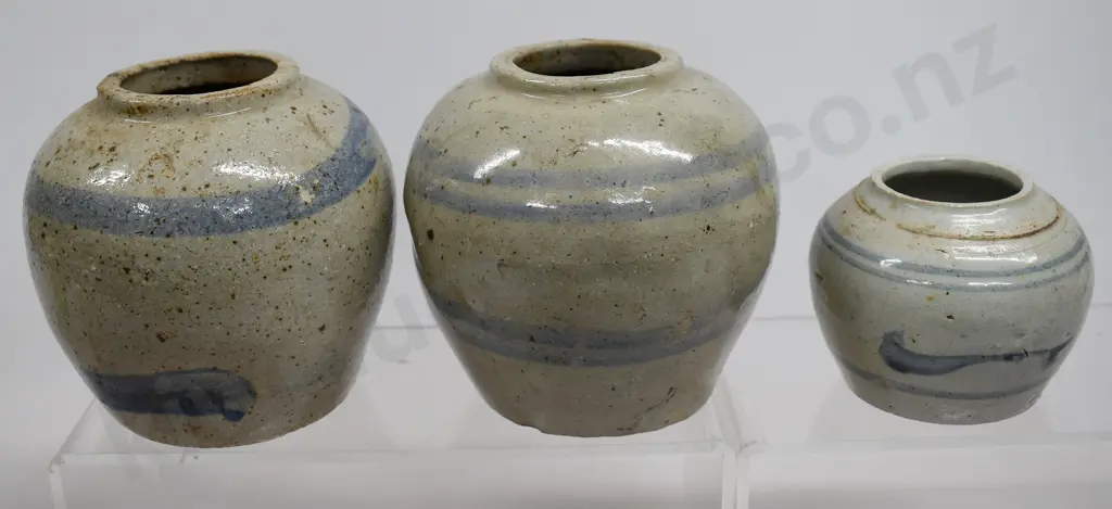 ASSORTED CHINESE GINGER JARS Image 1++