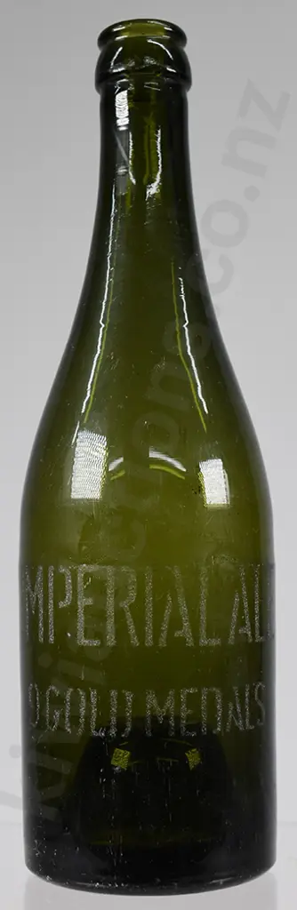 IMPERIAL ALE BEER BOTTLE (HANCOCK'S) Image 1++