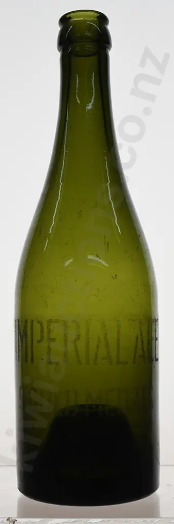 IMPERIAL ALE BEER BOTTLE (HANCOCK'S) Image 1++