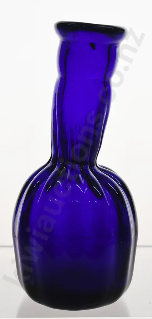 BLUE GLASS BOTTLE Image 1++