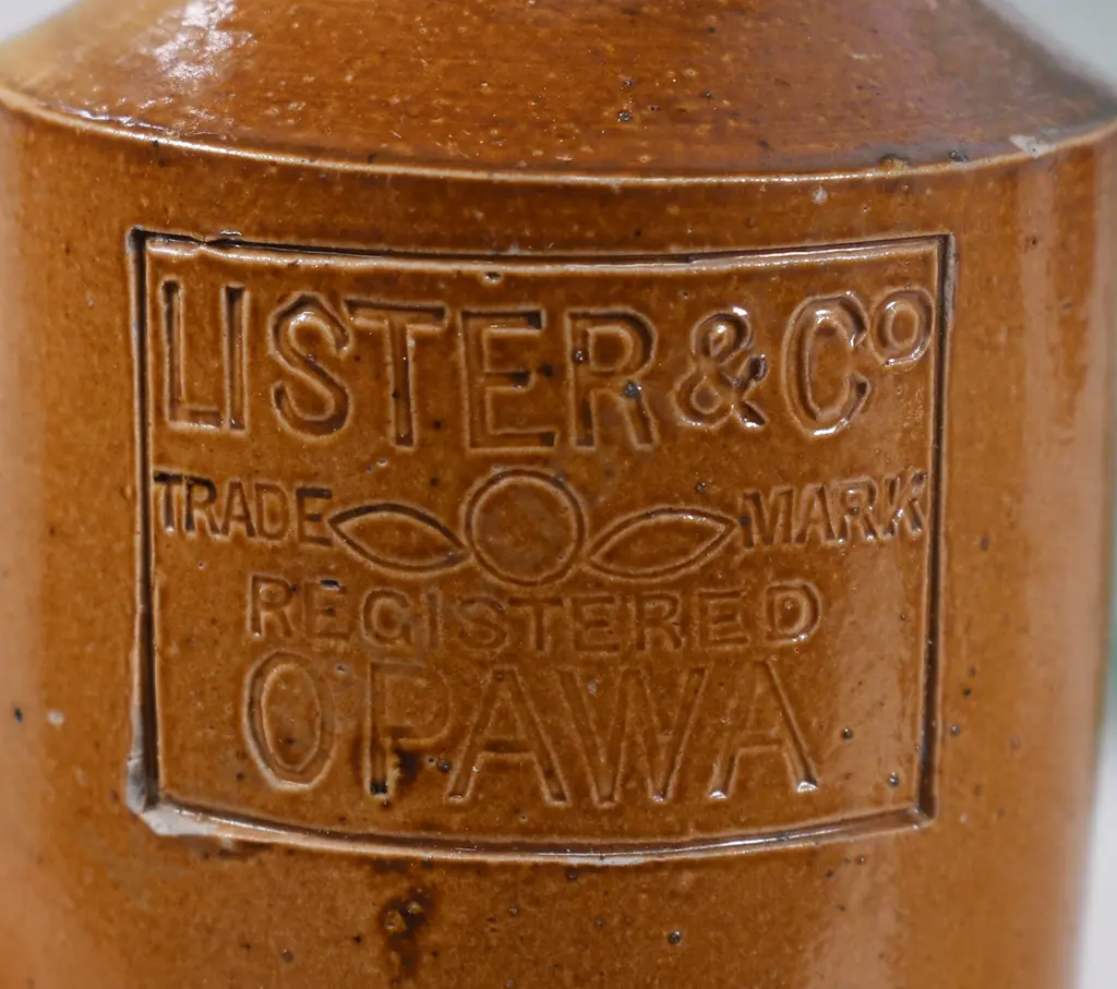 LISTER OPAWA IMPRESSED GINGER BEER Image 1++